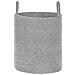 Set Di 2 Cestini Saryk Cotone Grigio - Foto miniatura 7