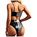 Costume Da Bagno Per Donna Pethuel Bikini A Tre Punte Yy-0512-226 Bianco - Foto miniatura 2