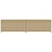 Contenitore Da Giardino Beige Misto 469l In Polyrattan - Foto miniatura 6