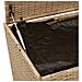 Contenitore Da Giardino Beige Misto 469l In Polyrattan - Foto miniatura 9