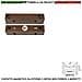 Protezione Porte Contatto Magnetico Fissaggio Esterno Sensore Allarme Reed Nc Sensibilità Magnetica 13 Mm Tensione Tra - Foto miniatura 1
