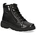 Black Casual Closed Booties Stivaletti Pelle Scarpe Donna Nero Eu 37, 9-25250-43-022 - Foto miniatura 1