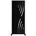 Pannello Decorativo Veleta Nero H.160cm Fantasia Lato Destro - Foto miniatura 1