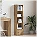 Libreria Rovere Artigianale 31x24x127 Cm In Legno Multistrato - Foto miniatura 3