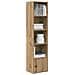 Libreria Rovere Artigianale 31x24x127 Cm In Legno Multistrato - Foto miniatura 1