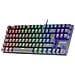 MK80 tastiera USB QWERTY Italiano Nero - Foto miniatura 2