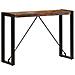 Lusso Casadino -  Tavolo Consolle 110x35x76 Cm In Legno Massello Di Recupero - Foto miniatura 7