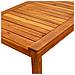 Tavolino Da Giardino 90x50x36 Cm In Legno Massello Di Acacia - Foto miniatura 5