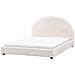 Letto Bouclé Vaucluse 160 X 200 Cm Bianco Sporco - Foto miniatura 6