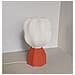 Lampada Da Tavolo Usb Dimmerabile Con Base 3d - Moderna Luce Notturna Da Comodino - Foto miniatura 2
