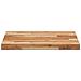 Piano Tavolo Quadrato 60x60x4 cm in Legno Massello di Acacia - Foto miniatura 4
