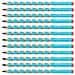 EASYgraph - Matita Ergonomica triangolare - per Destrimani - Azzurro - Confezione da 12 - Gradazione 2B - Foto miniatura 1