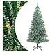 Albero di Natale Artificiale Imbiancato con Luci LED 240 cm - Foto miniatura 1