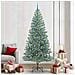 Albero di Natale Artificiale Imbiancato con Luci LED 240 cm - Foto miniatura 2