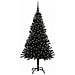 Albero di Natale con 150 LED con supporto Nero 150 cm PVC - Foto miniatura 3