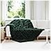 Coperta in Pelliccia di Coniglio Finta 4 pcs Verde Scuro - Foto miniatura 2