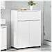 Mobile da Bagno Bianco 72,5 x 36,5 x 100 cm Legno multistrato - Foto miniatura 2