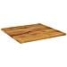 Piano per Tavolo 80x80x3,8 cm Quadrato Legno Massello di Pino - Foto miniatura 2