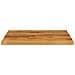 Piano per Tavolo 80x80x3,8 cm Quadrato Legno Massello di Pino - Foto miniatura 3