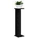 Supporto per piante Rovere Nero 25 x 25,5 x 100,5 cm - Foto miniatura 3
