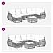 Set Divano da Giardino 8 pcs Nero e Bianco Crema polyrattan - Foto miniatura 8