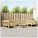 Set di divani da esterno con cuscino 10 pcs Bianco e Beige - Foto miniatura 2