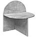 Comodino 2 pcs Grigio Cemento 40 x 35,5 x 45,5 cm - Foto miniatura 4