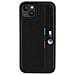Custodia Perforata Tricolor Line Per Iphone 15 Plus / 14 Plus - Nera - Foto miniatura 3