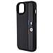 Custodia Perforata Tricolor Line Per Iphone 15 Plus / 14 Plus - Nera - Foto miniatura 6