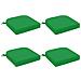 Cuscini per sedile a 4 pezzi SOEST 4 pcs 100% Poliestere Verde - Foto miniatura 1