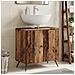 Armadio per Lavabo da Bagno BREDA Legno antico - Foto miniatura 2