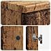 Armadio per Lavabo da Bagno BREDA Legno antico - Foto miniatura 8