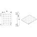 I-CASE TRAY-F800BK - Mensola per rack 19'' 530 mm Nera 4 punti - Foto miniatura 2