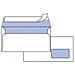 500 buste bianche 110x230mm c / finestra 80gr office strip - Foto miniatura 1