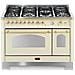 Cucina Elettrica RBID126MFT+E / 2AEO Fuochi a Gas Forno Elettrico Ventilato Dimensione 120 x 60 cm Colore Avorio - Foto miniatura 1