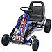 Go Kart A Pedali Con Seduta Regolabile Blu - Foto miniatura 3