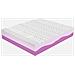 Materasso Singolo 80x200, alto 26 cm - Memory, Gel Relaxa, Sfoderabile, Rivestimento Aloe Vera | Prime - Foto miniatura 4