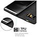 Custodia Compatibile Con Huawei Mate 8 In Nero Di Notte - Coperchio Protettiva Con Chiusura Magnetica, Funzione Stand E Tasca Per Le Carte - Foto miniatura 4