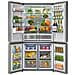 Frigorifero 4 Porte MF840A2 Total No Frost Classe E Capacità Lorda 622 Litri Colore Acciaio Inox - Foto miniatura 4