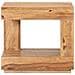 Tavolo da Salotto 45x45x40 cm in Legno Massello di Acacia - Foto miniatura 5