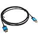CA-HDMI-22CU-0010-BK cavo HDMI 1 m HDMI tipo A (Standard) Nero, Blu - Foto miniatura 1