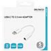 Adattatore Passivo Da Usb-c A 3,5mm Jack Aux Type-c Thunderbolt Cuffie Auto Pc - Foto miniatura 2