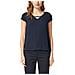 01.899.32.5148 T-shirt, Blu (true Blue 5959), 44 (taglia Produttore: 38) Donna - Foto miniatura 1