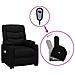 Poltrona Alzapersona Massaggiante Nera In Similpelle - Foto miniatura 2