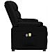 Poltrona Alzapersona Massaggiante Nera In Similpelle - Foto miniatura 5