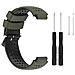 Cinturino Per Orologio In Silicone Garmin Forerunner 220, 230, 235, 630, 620, 735xt, Approach Green - Foto miniatura 1