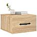 Comodini A Muro 2 Pz Rovere Sonoma 35x35x20 Cm - Foto miniatura 3