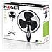 Ventilatore A Piantana Haeger Cross Wind 45 W Nero - Foto miniatura 2
