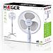 Ventilatore A Piantana Haeger Cross Wind 45 W Nero - Foto miniatura 5