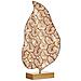 Accessorio Decorativo Foglia Lithium Metallo Oro - Foto miniatura 5
